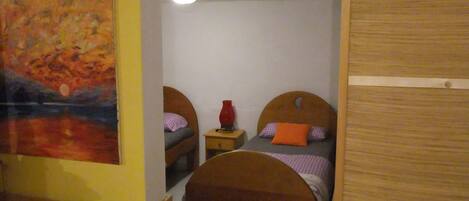 2 habitaciones y ropa de cama