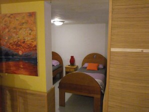 2 chambres, draps fournis