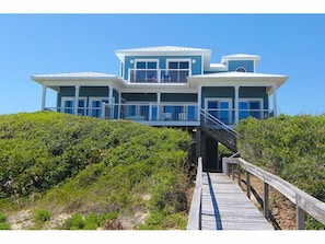 Exterior - LEAVE YOUR WORRIES SURFSIDE. Take the private boardwalk and you're only steps from the beach. (St. George Island)