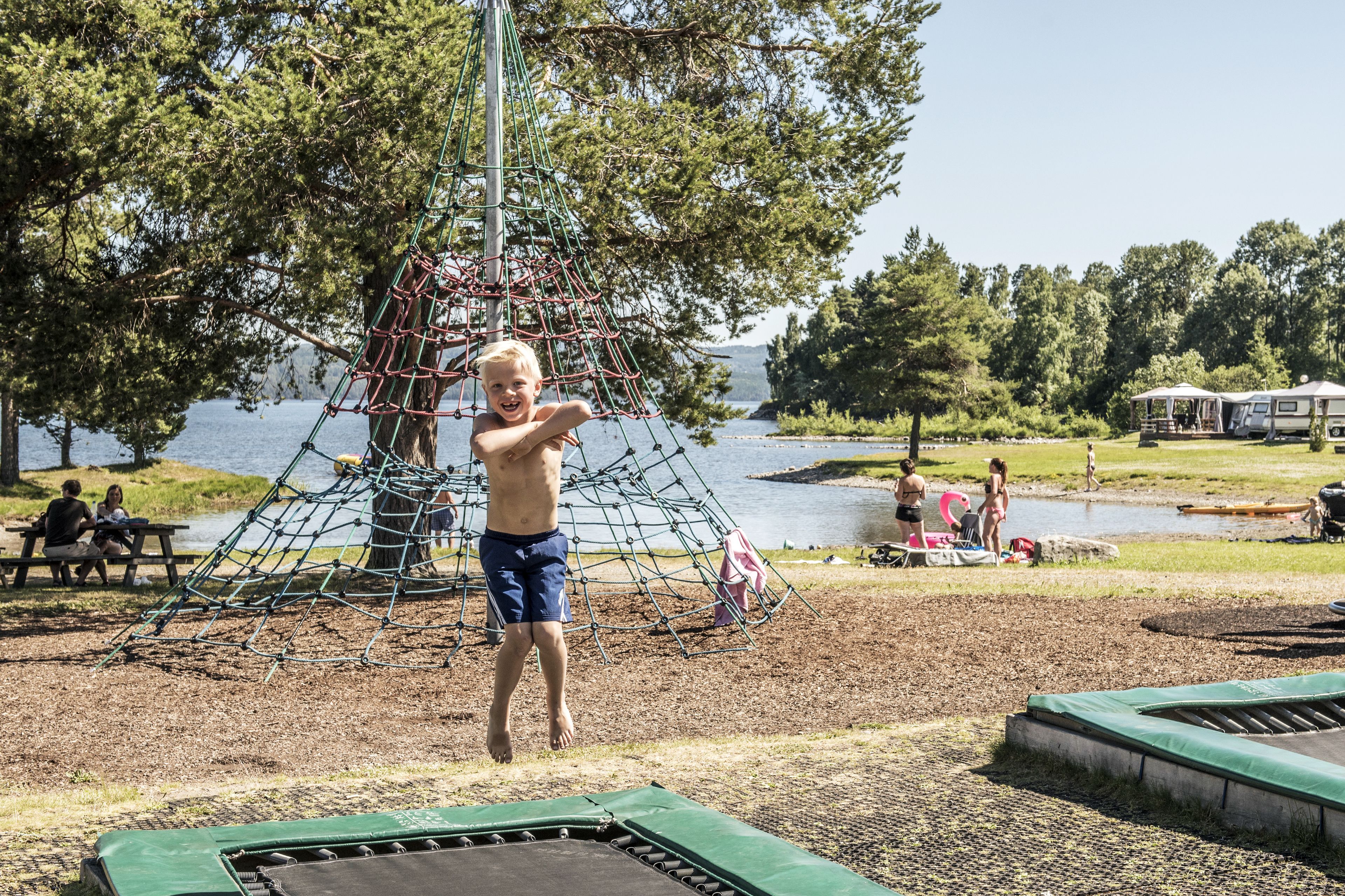 Utendørs lekeområde for barn
