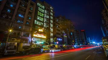 Front of property - evening/night