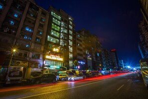 Front of property – evening/night