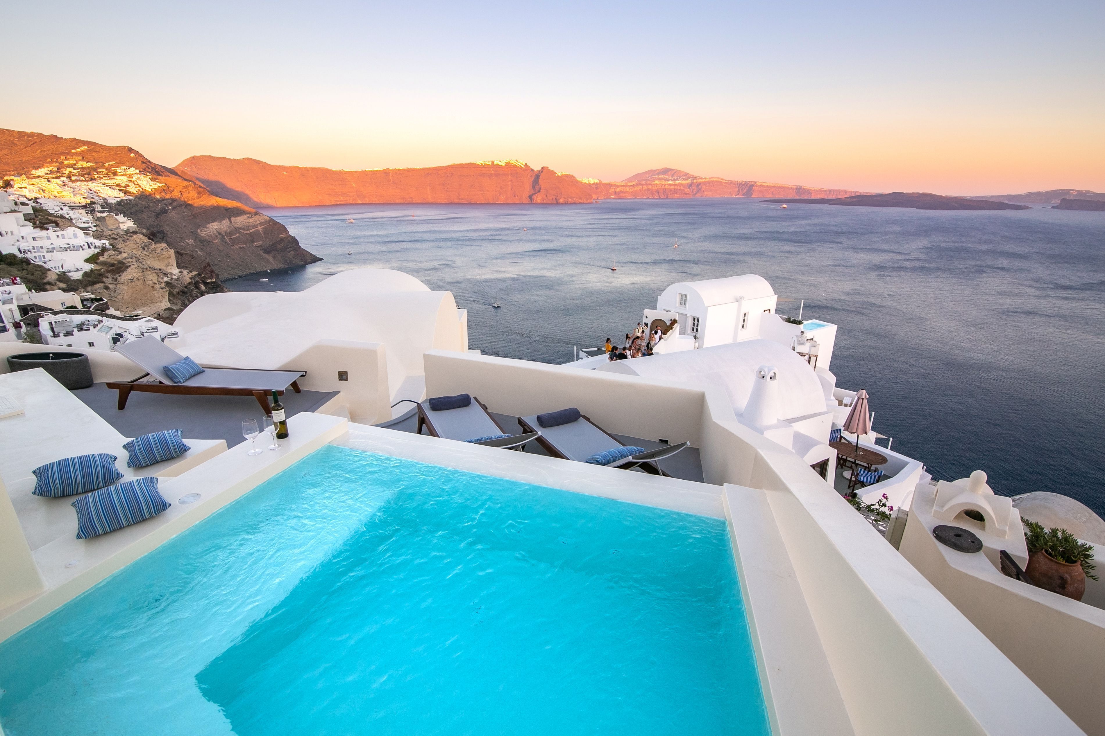 Foto - Elegant Santorini Villa Villa Mariniou Private Hot Tub Air Conditioning