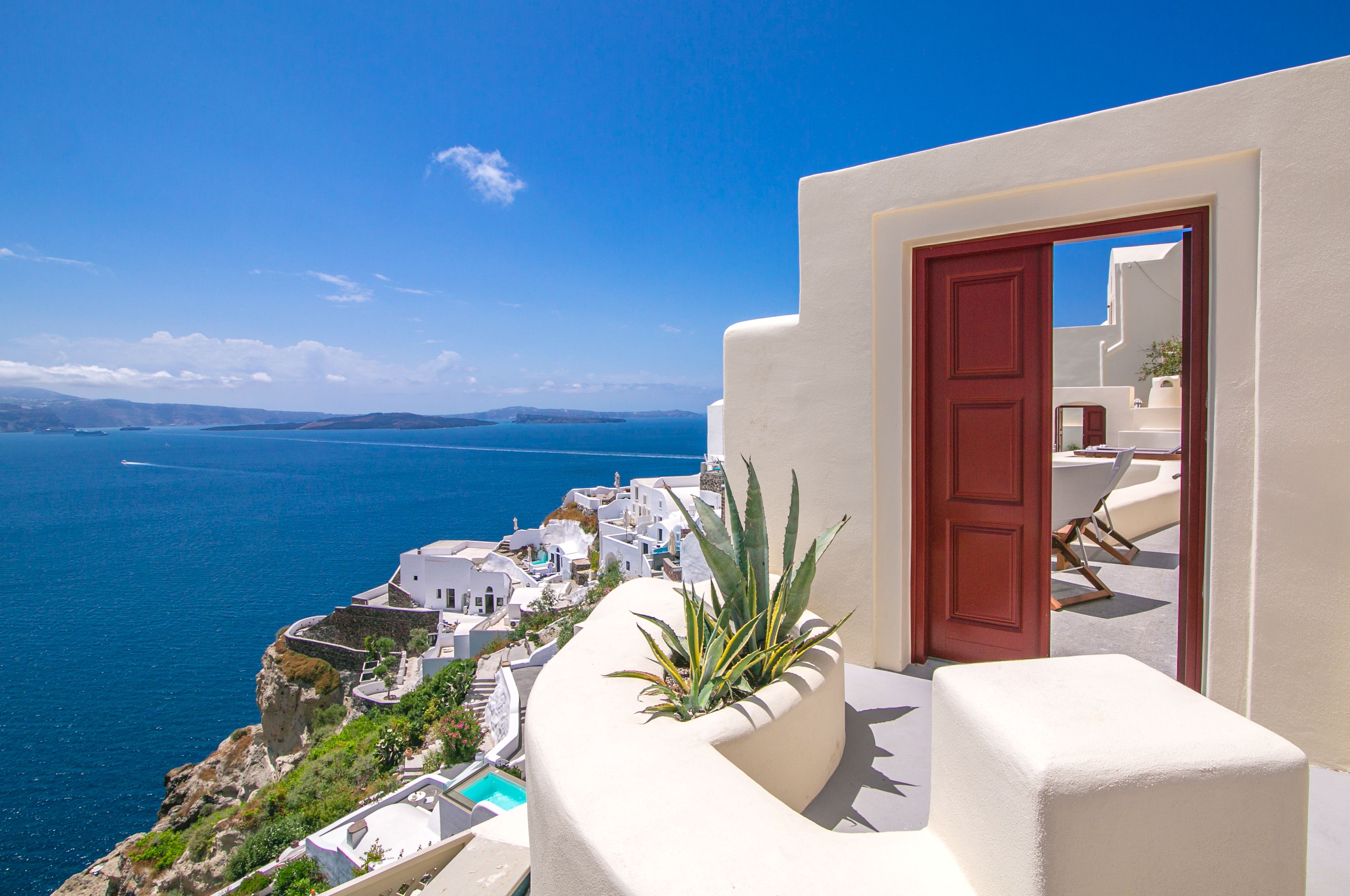 Foto - Elegant Santorini Villa Villa Mariniou Private Hot Tub Air Conditioning