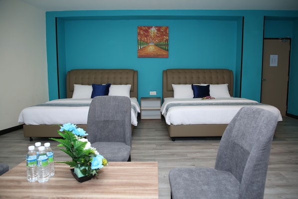 Family Room, Non Smoking | Individually furnished, iron/ironing board, free WiFi, bed sheets