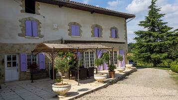 Voorkant van accommodatie