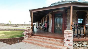 Fassade der Unterkunft