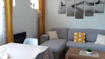 Traditional-Apartment, mit Bad, Meerblick (La Bassure de Baas) | Innenbereich