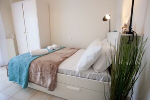 1 bedroom, iron/ironing board, WiFi, bed sheets - Mythos Apartments - Estia (Hersonissos)