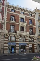 Facciata della struttura