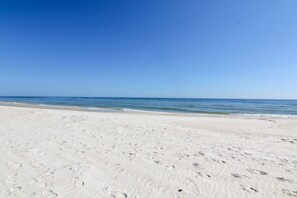 On the beach