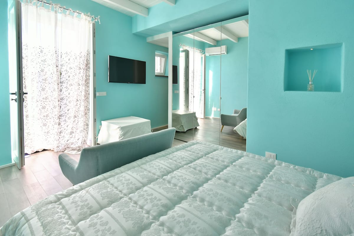 Departamento, vista al mar (Fumarole) | 1 habitación y caja de seguridad en la habitación