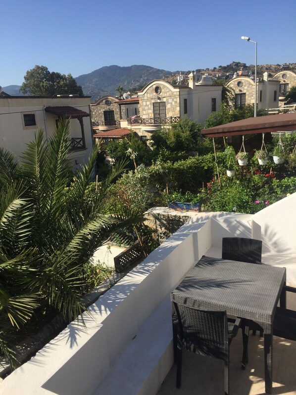 Double Room, 1 Double Bed, Lanai | Terrace/patio