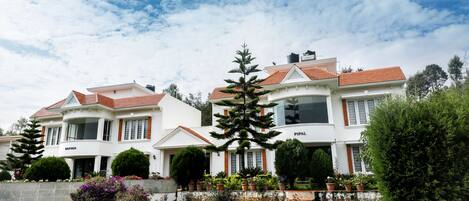 Façade de l’hébergement