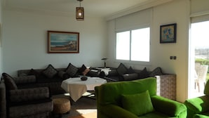 Duplex | Living room - Duplex Résidence Santa Vue Mer (Moulay Abdallah)