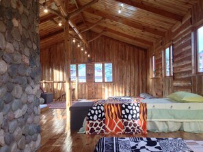 Family Room | Free WiFi, bed sheets - Agape Log Cabin and Restaurant (Sagada)