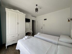 Ropa de cama de alta calidad, sistema de insonorización y wifi gratis 
