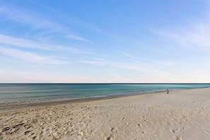 On the beach