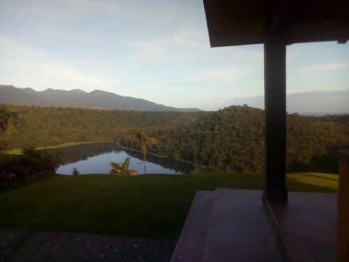 forest property with the best view of the lake in costa rica