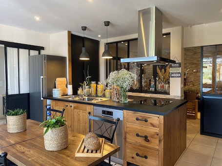 Private kitchen. A l'orée des vignes
