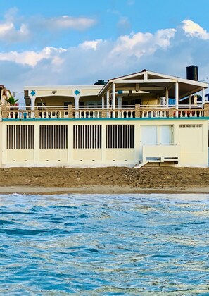 Exterior - Private Beach Access, Large Oceanfront Home on Surf Beach near Rincon (Aguada)