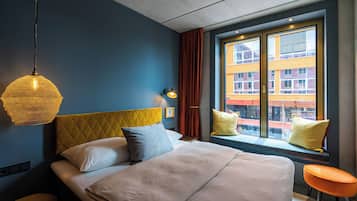 Premium bedding, pillow-top beds, in-room safe, blackout curtains
