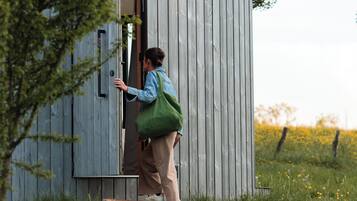 Fassade der Unterkunft