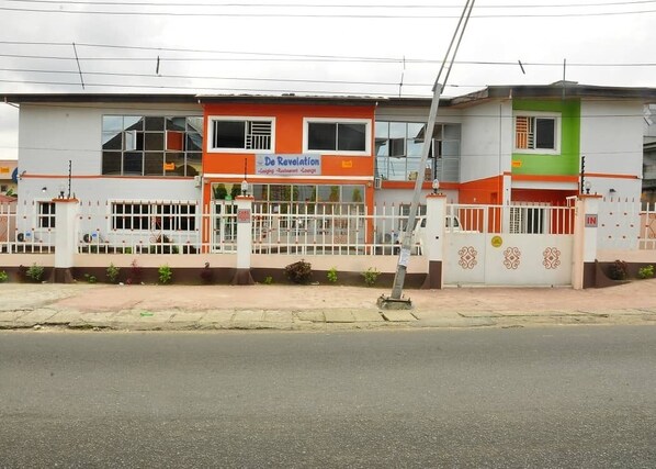 Façade de l’hébergement