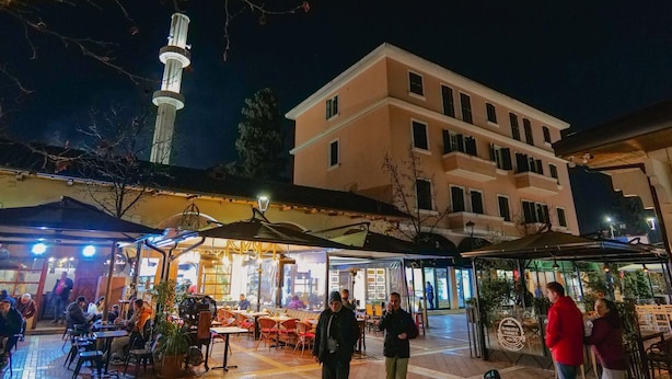 View from property - Hotel Boka (Tirana)