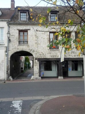 Overnatningsstedets facade
