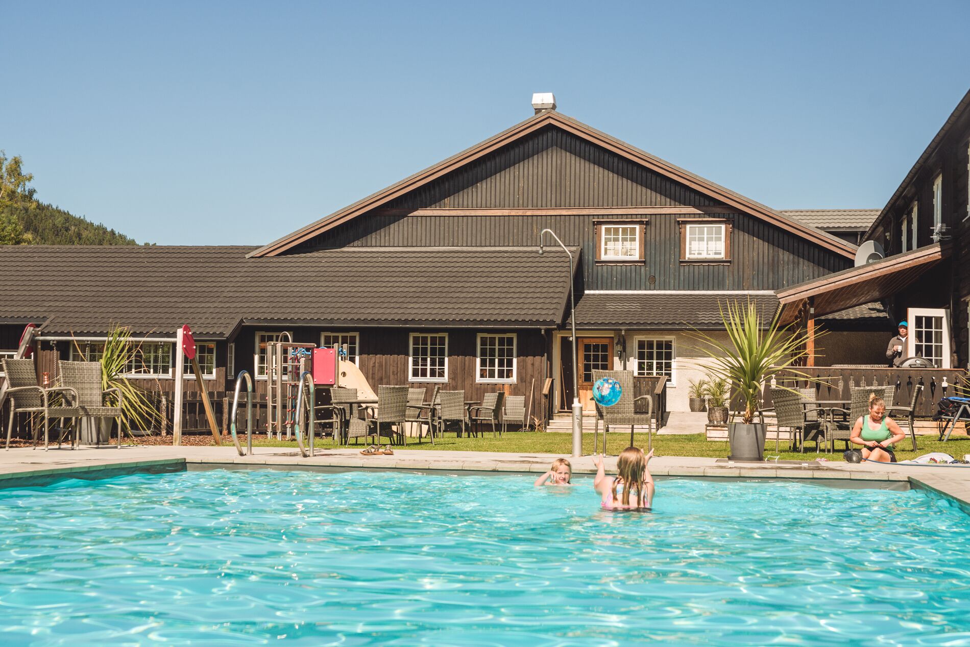 seasonal outdoor pool