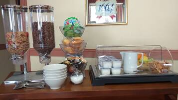 Daily continental breakfast for a fee