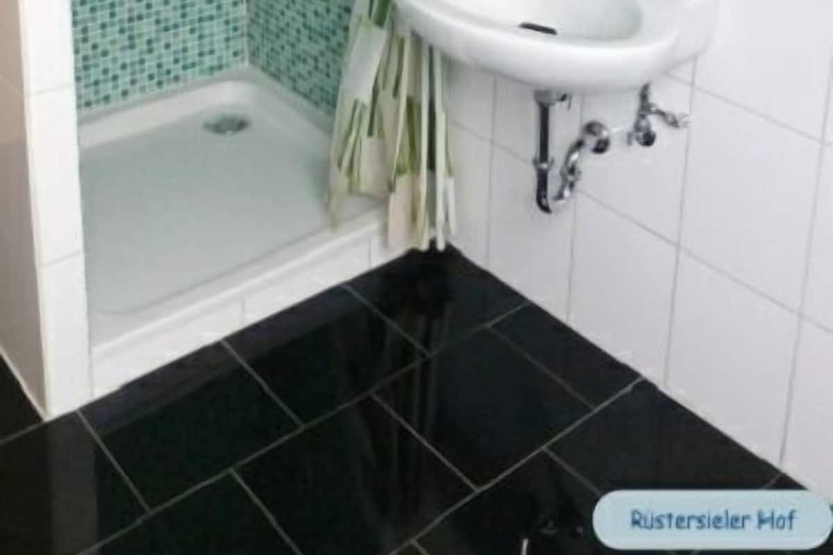 Single Room | Bathroom | Shower, hair dryer, towels, soap