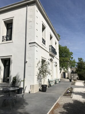 Façade de l’hébergement