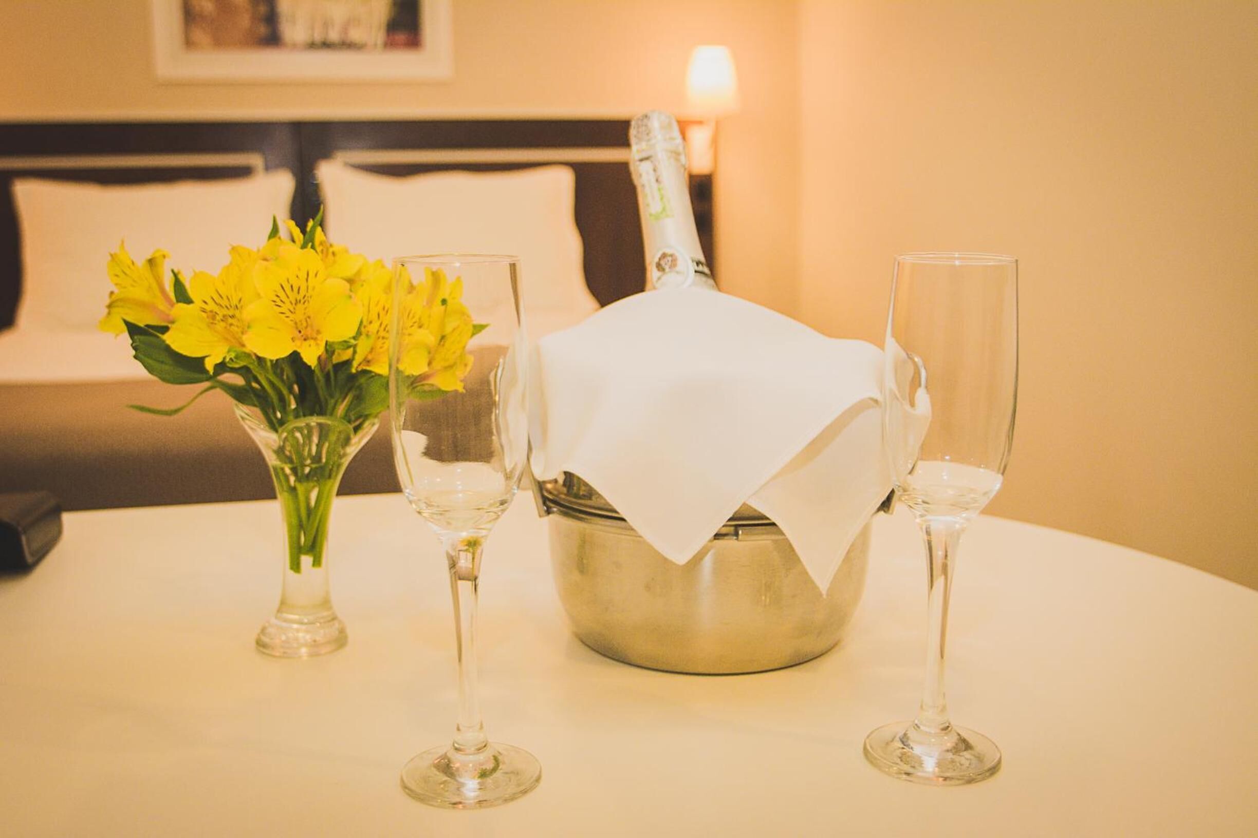 Free minibar, desk, blackout curtains, soundproofing