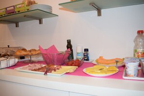 Frokostbuffé er inkludert hver dag