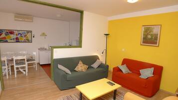 23-inch TV with satellite channels