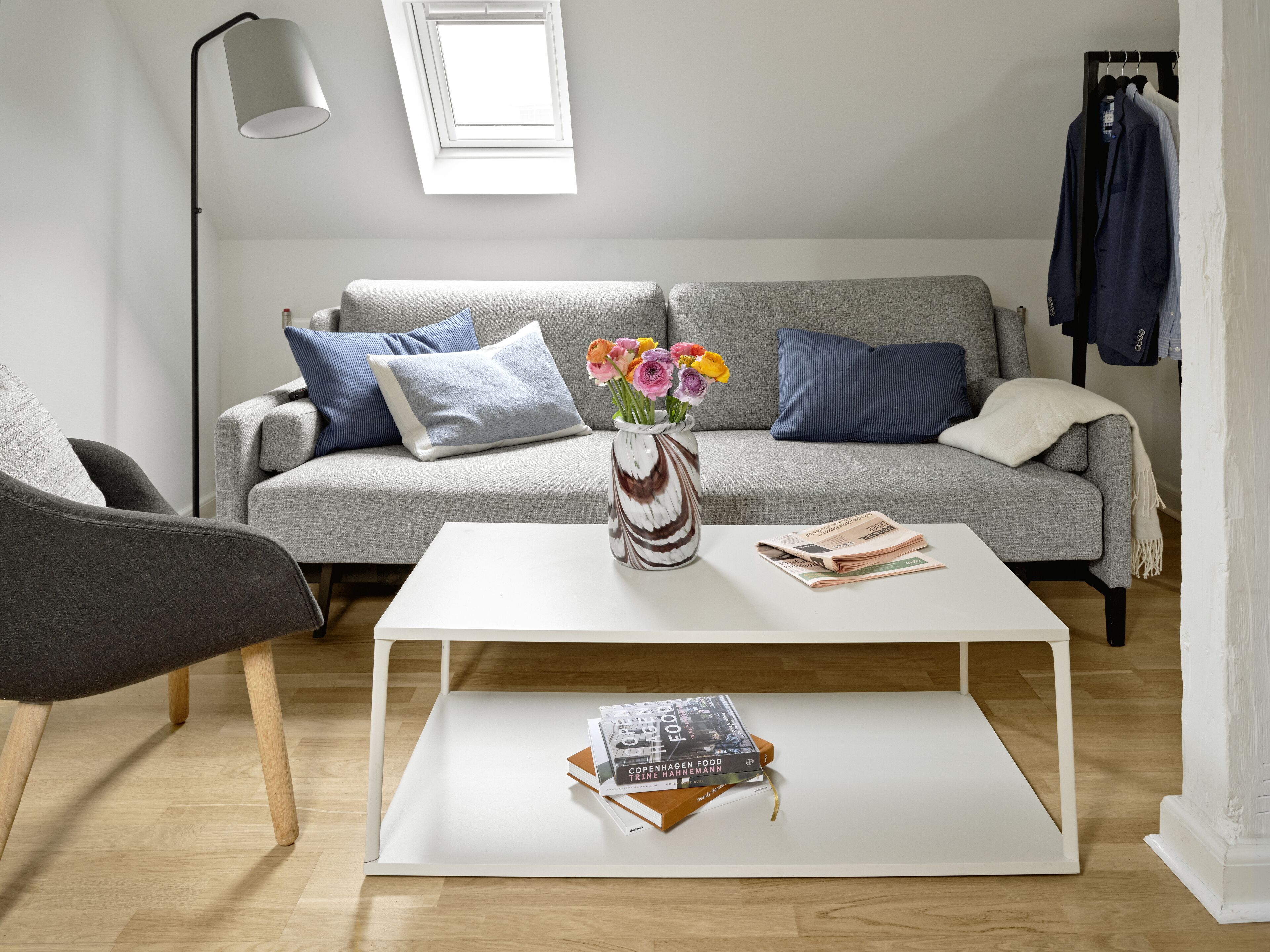 Loft | Tirai kedap cahaya, kedap suara, dan setrika/meja setrika