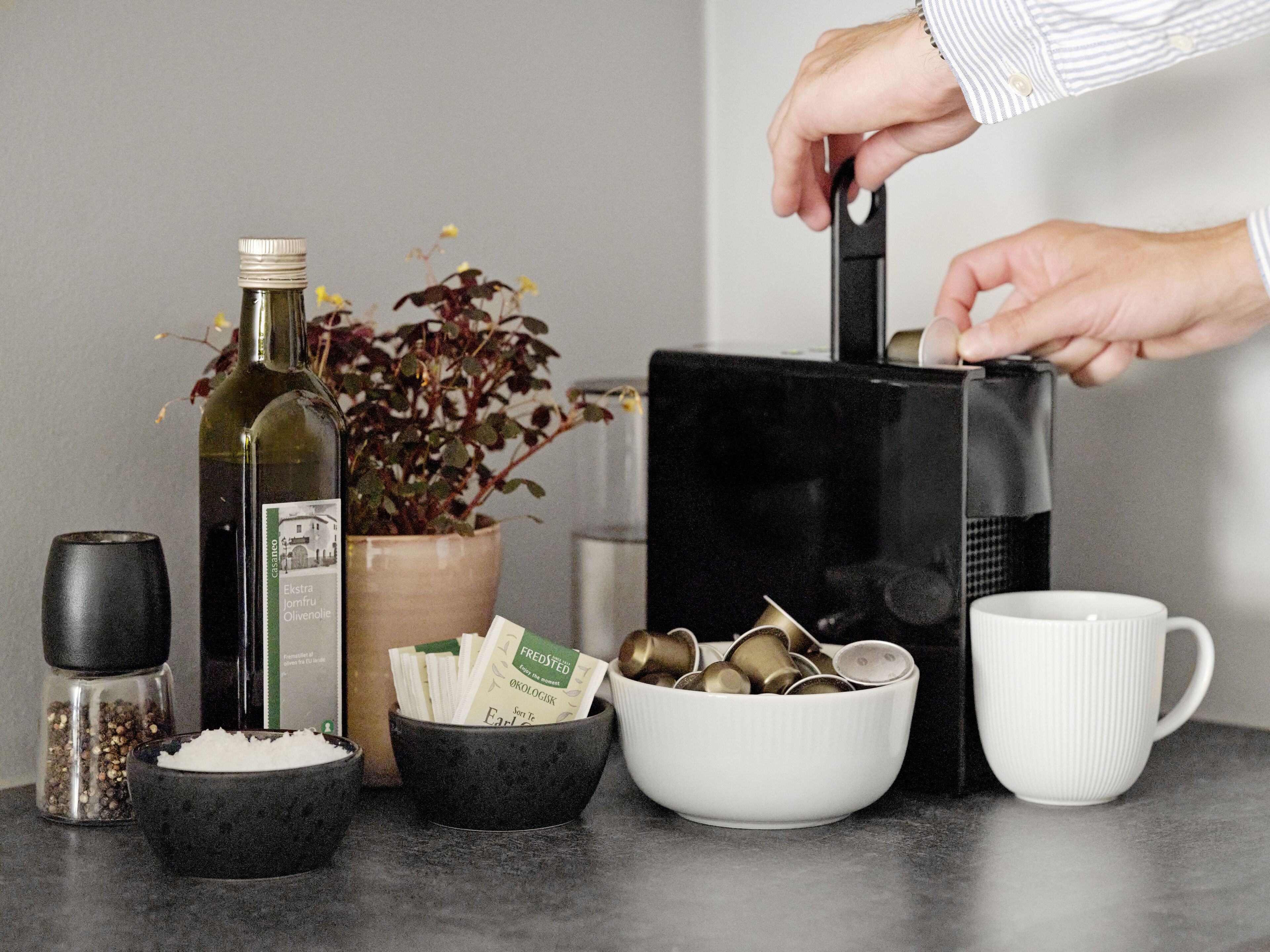 Kaffe og/eller kaffemaskin