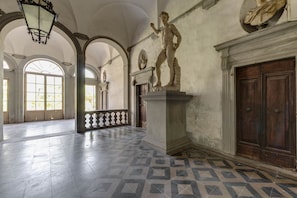 Entrada de la propiedad