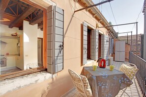 Apartamento, 1 habitación | Balcón