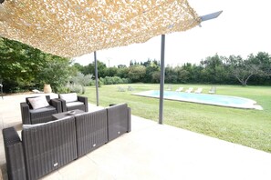Pool - Vacation rental house with pool MOURIES LS1-343 (Mouriès)