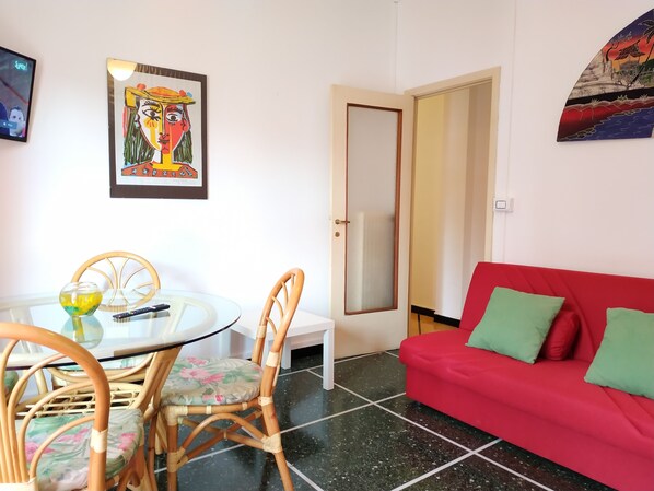Apartment, 2 Bedrooms | Living area | Flat-screen TV