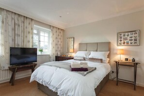 Dobbeltrom – comfort, 1 dobbeltseng, hageutsikt