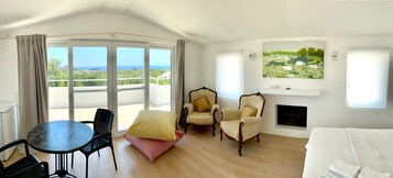 Habitación panorámica | Terraza o patio