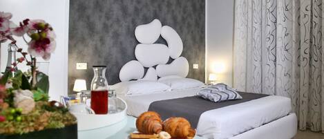 Quarto casal luxo | Roupas de cama premium, edredons de pluma