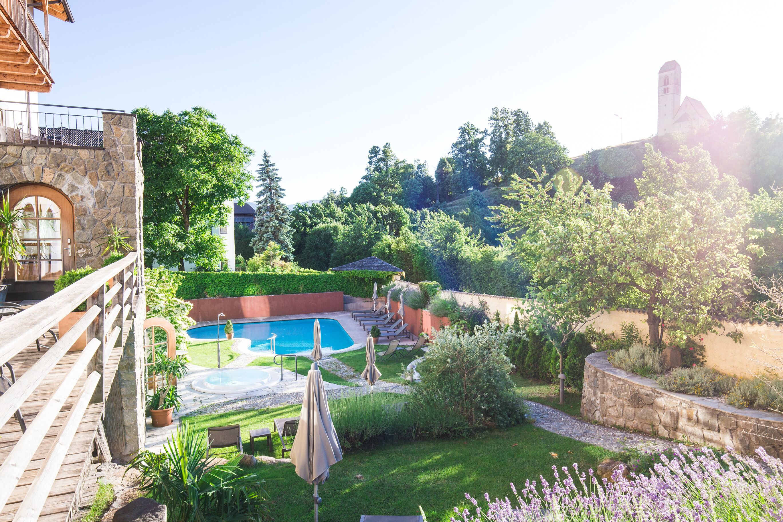 Indoor pool, seasonal outdoor pool
