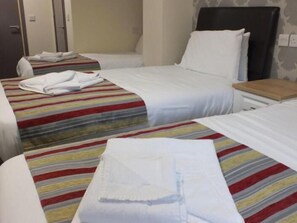 Iron/ironing board, free WiFi, bed sheets