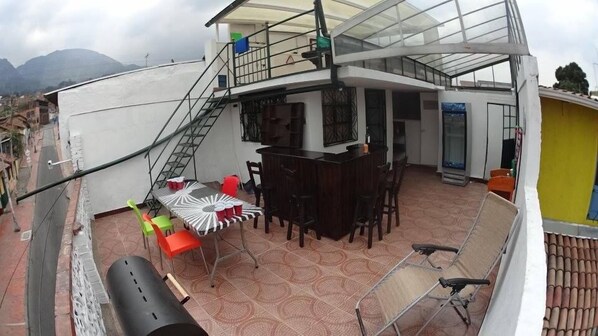Terrace/patio - BoGo Hostel & Rooftop (Bogotá)