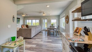 Apartment, Multiple Beds (Barefoot Hideaway II) | Living area | Flat-screen TV - Barefoot Hideaway II (St. Augustine)